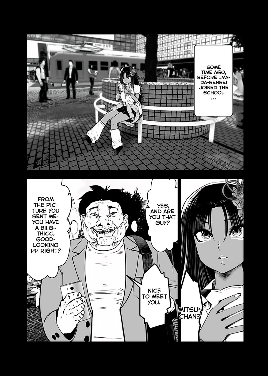 Burakku Gakkou ni Tsutomete Shimatta Sensei chapter 21.3 page 9