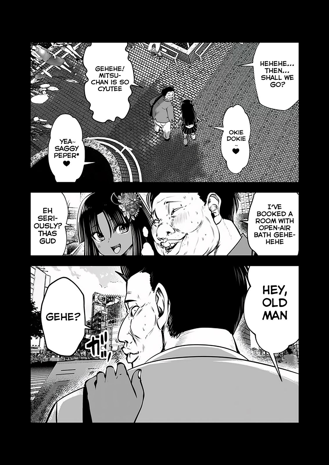 Burakku Gakkou ni Tsutomete Shimatta Sensei chapter 21.4 page 3