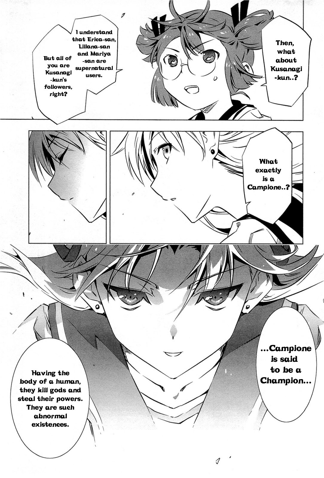 Campione! chapter 1 page 16