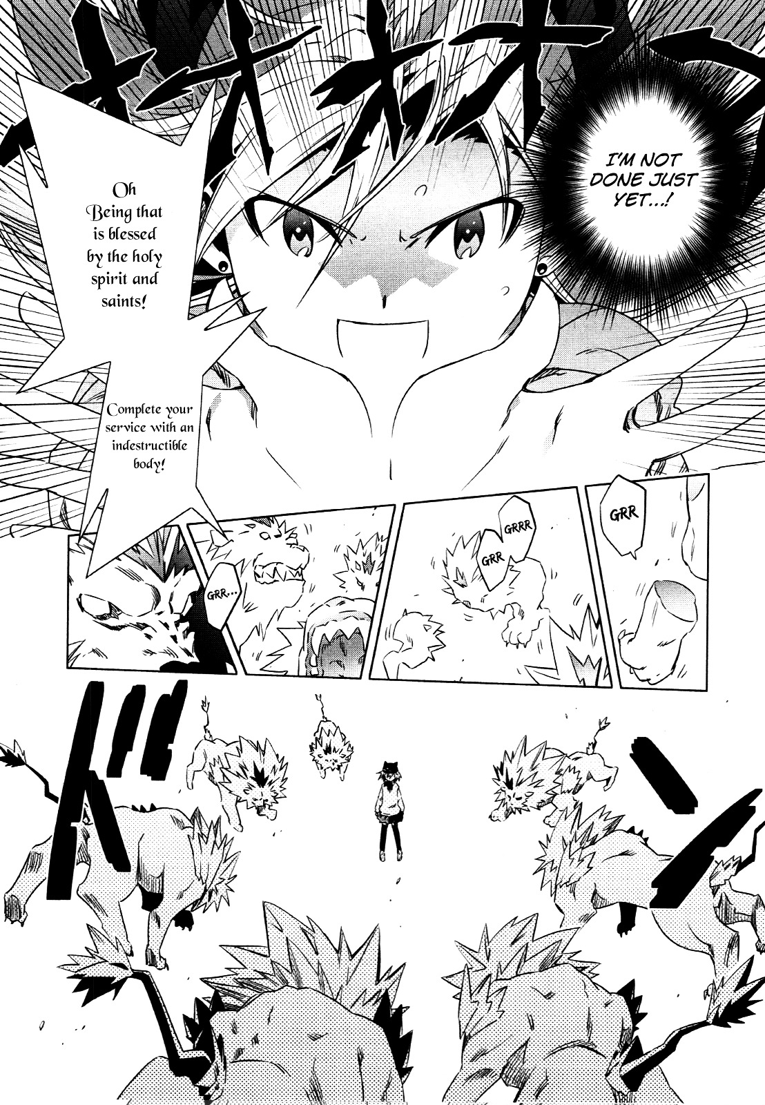 Campione! chapter 4 page 21