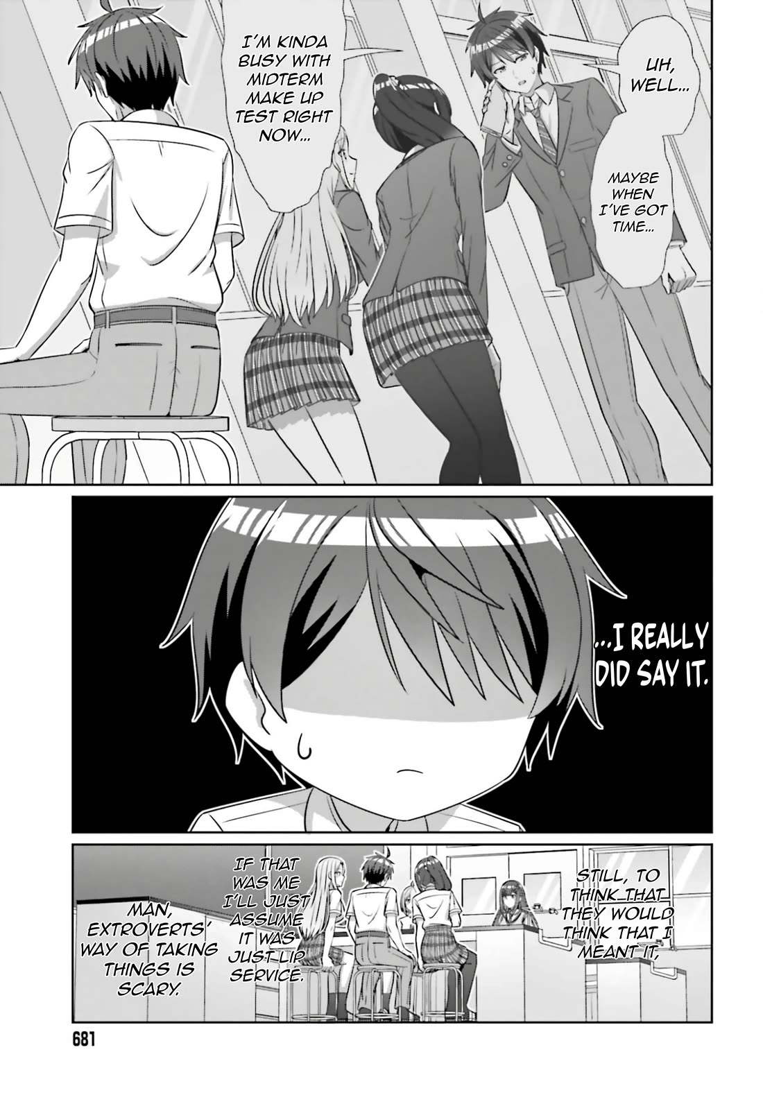 Can a Boy and Girl Friendship Hold Up? (No, It Can't) chapter 42.2 page 8