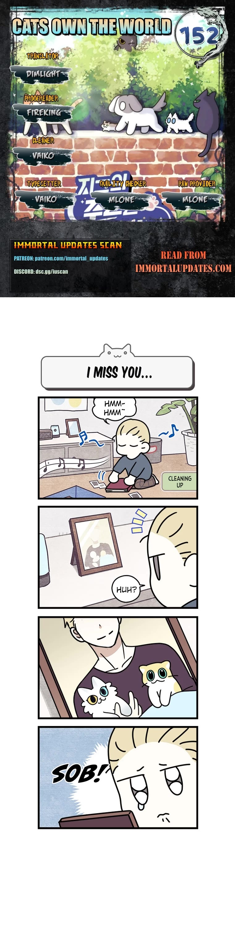 Cats Own the World chapter 152 page 1