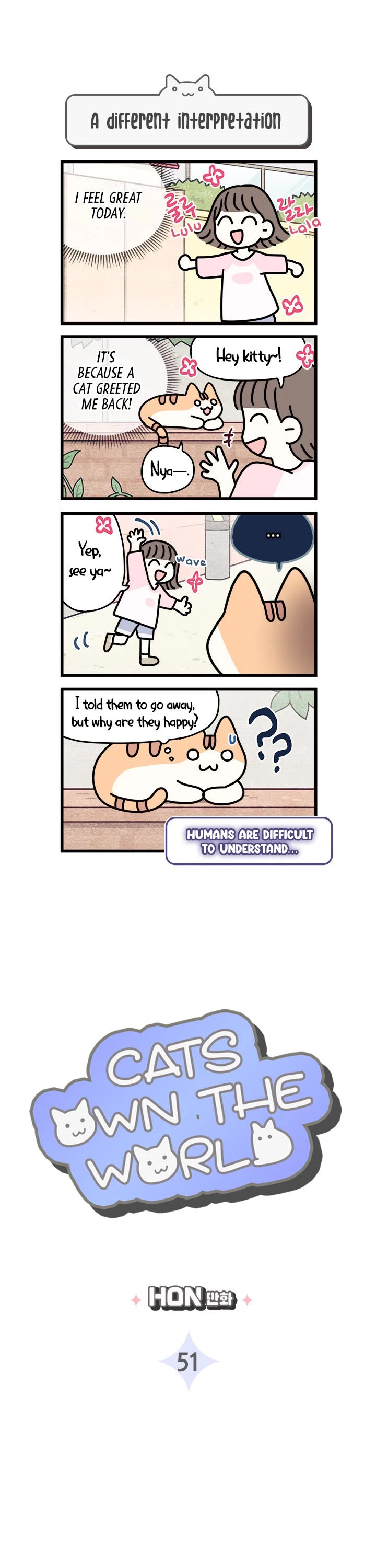Cats Own the World chapter 51 page 1
