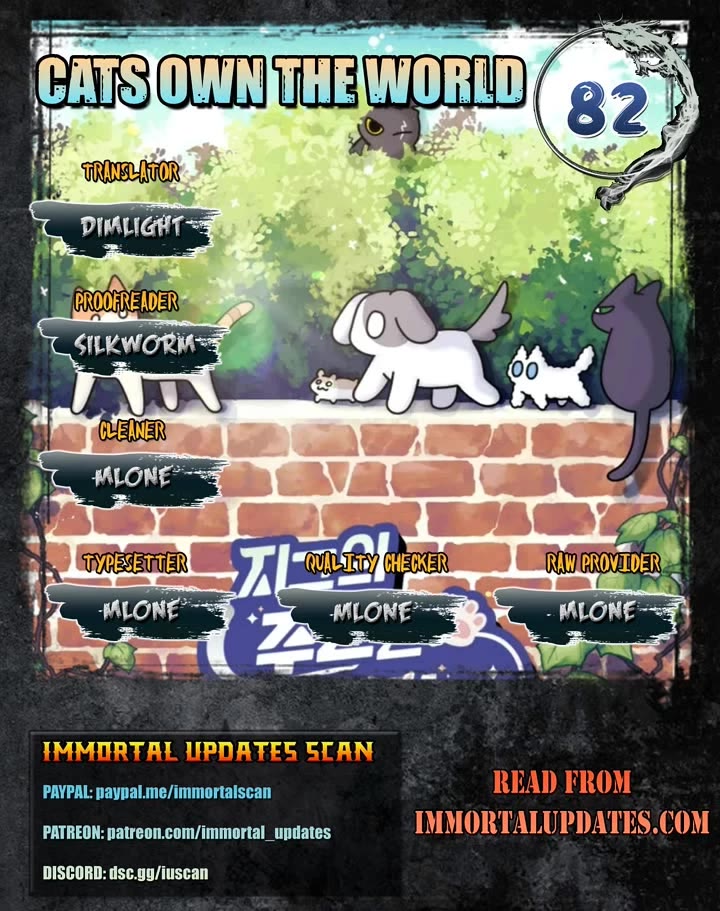 Cats Own the World chapter 82 page 1
