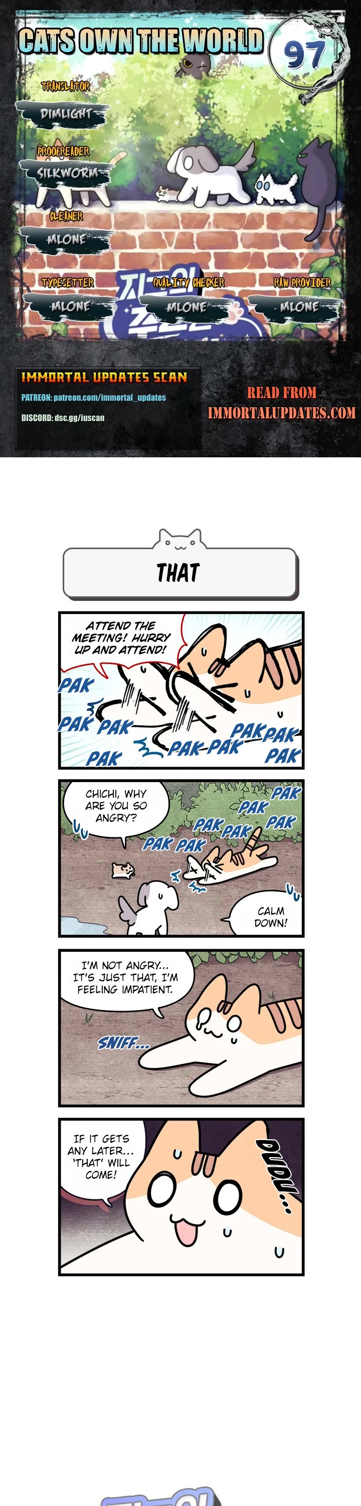 Cats Own the World chapter 97 page 1