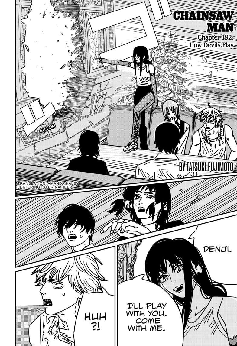 Chainsaw man chapter 192 page 1