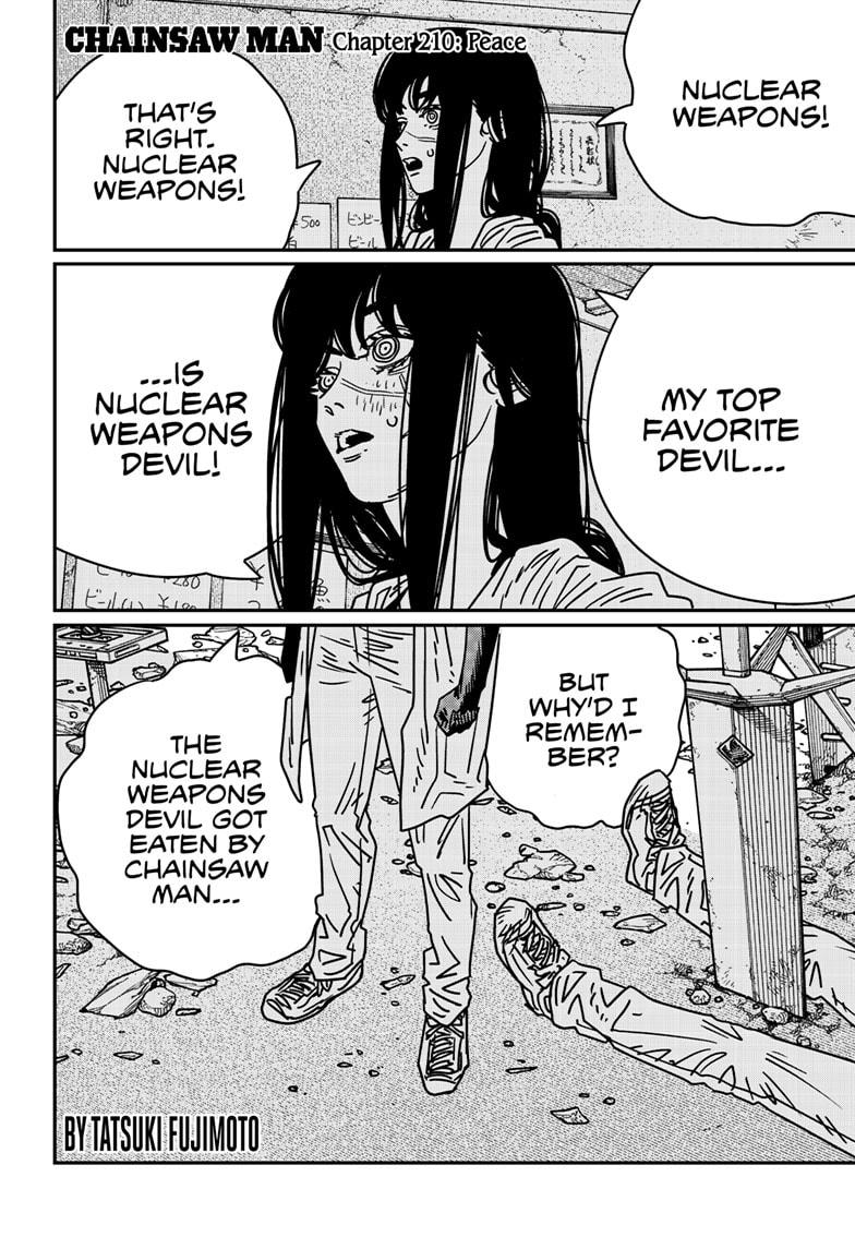 Chainsaw man chapter 210 page 1