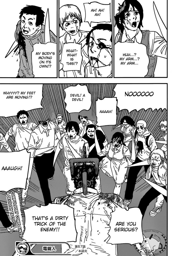 Chainsaw man chapter 67 page 17