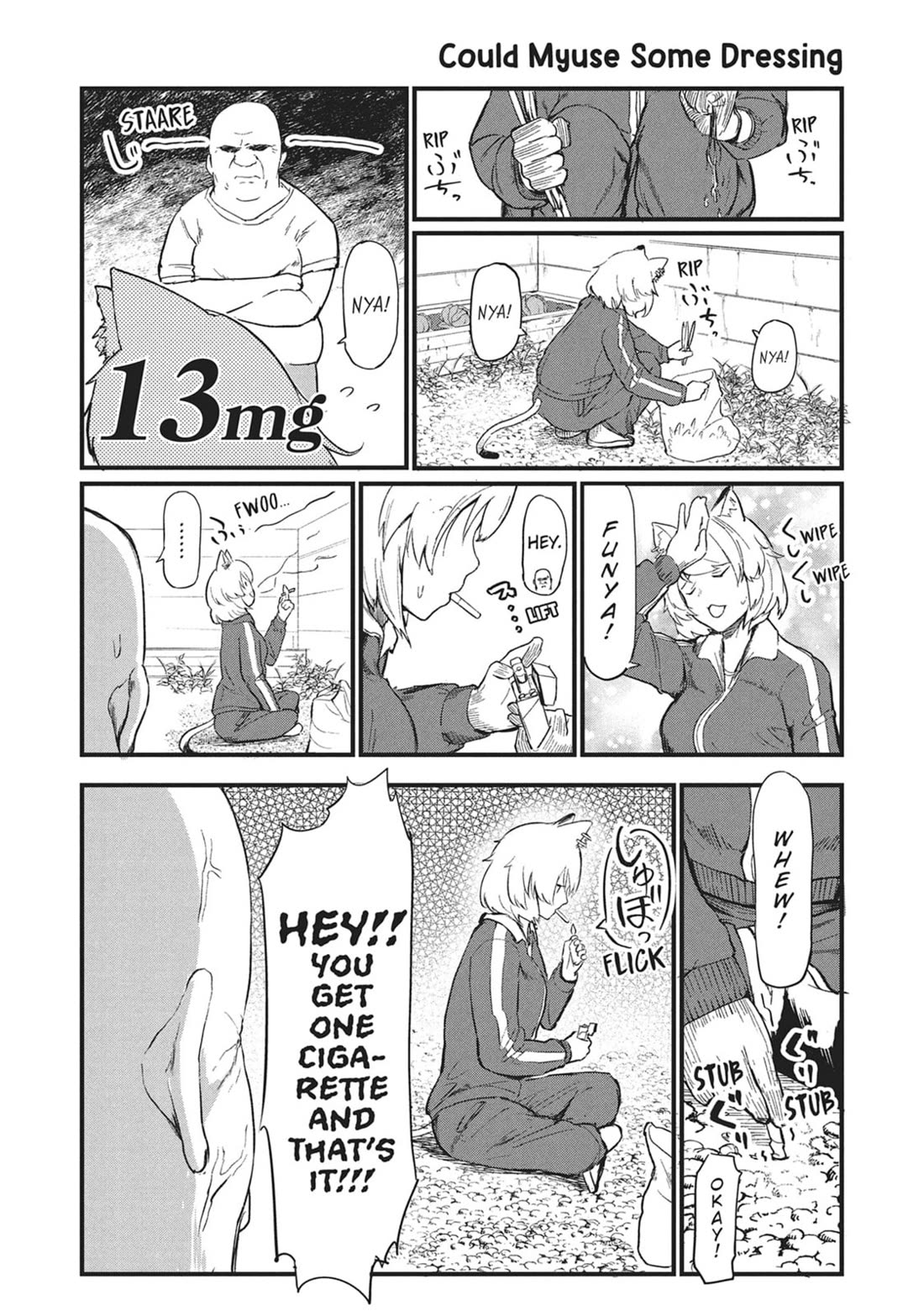 Chainsmoker Cat chapter 13 page 1