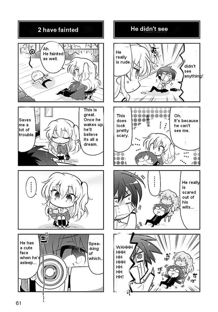 Charlotte the 4-koma - Seshun o Kakenukero! chapter 1 page 9