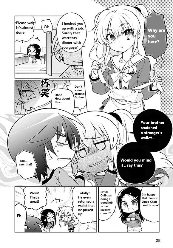 Charlotte the 4-koma - Seshun o Kakenukero! chapter 5 page 10