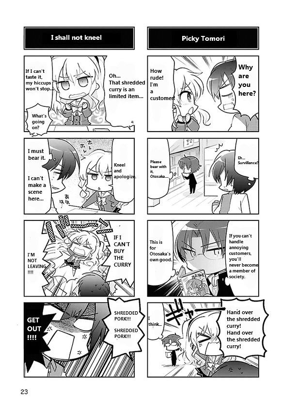 Charlotte the 4-koma - Seshun o Kakenukero! chapter 5 page 5