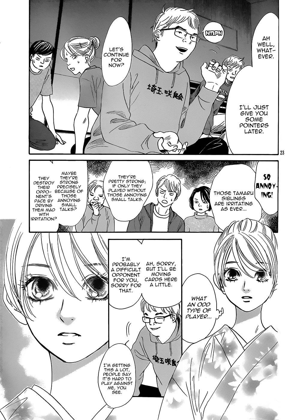 Chihayafuru chapter 133 page 23