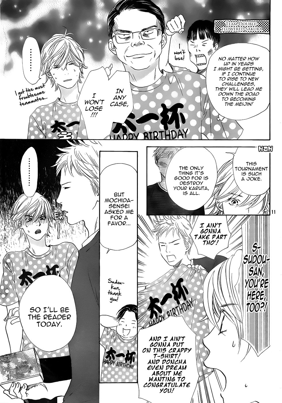 Chihayafuru chapter 137 page 10