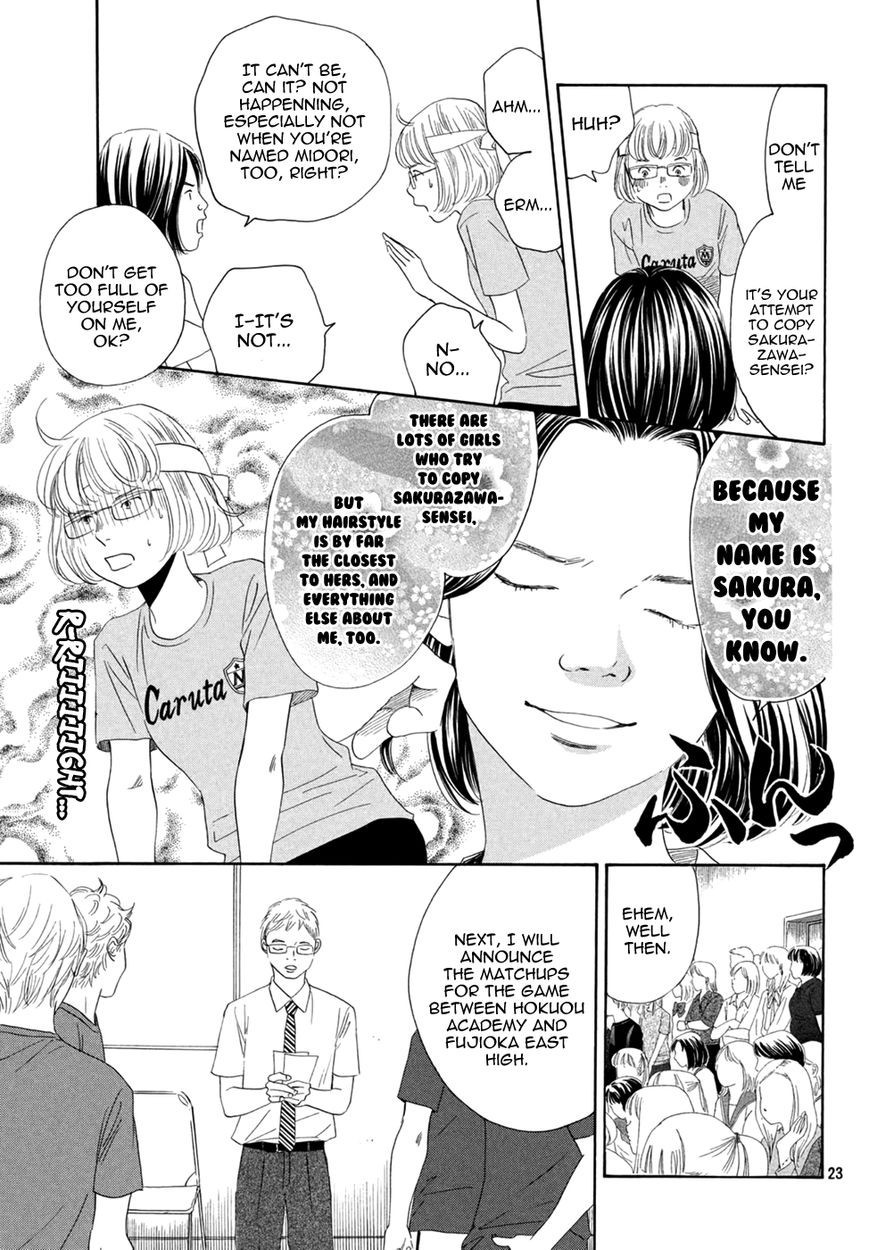 Chihayafuru chapter 157 page 21