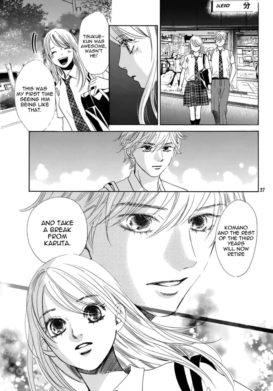 Chihayafuru chapter 174 page 27