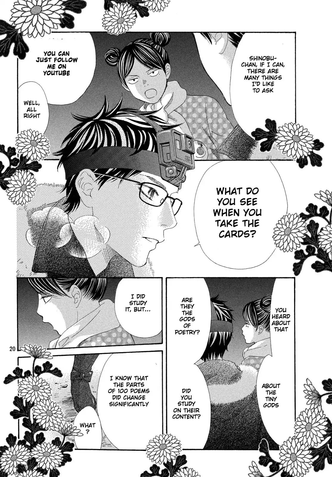 Chihayafuru chapter 210 page 20