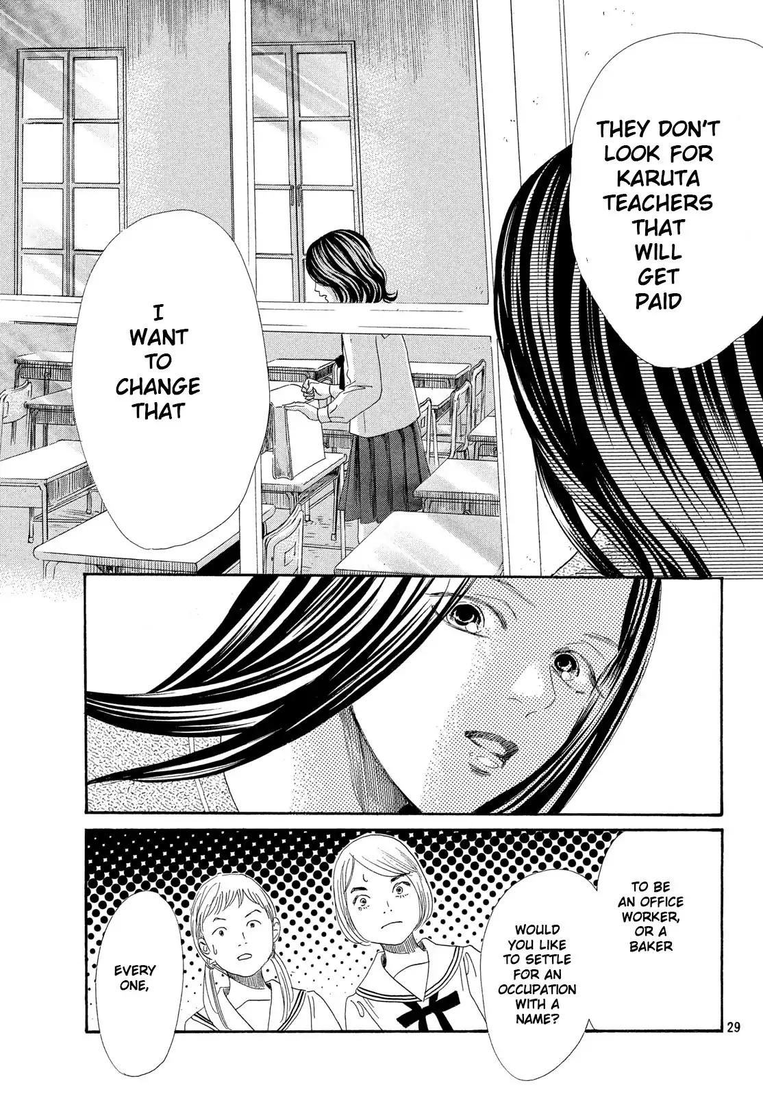 Chihayafuru chapter 210 page 29