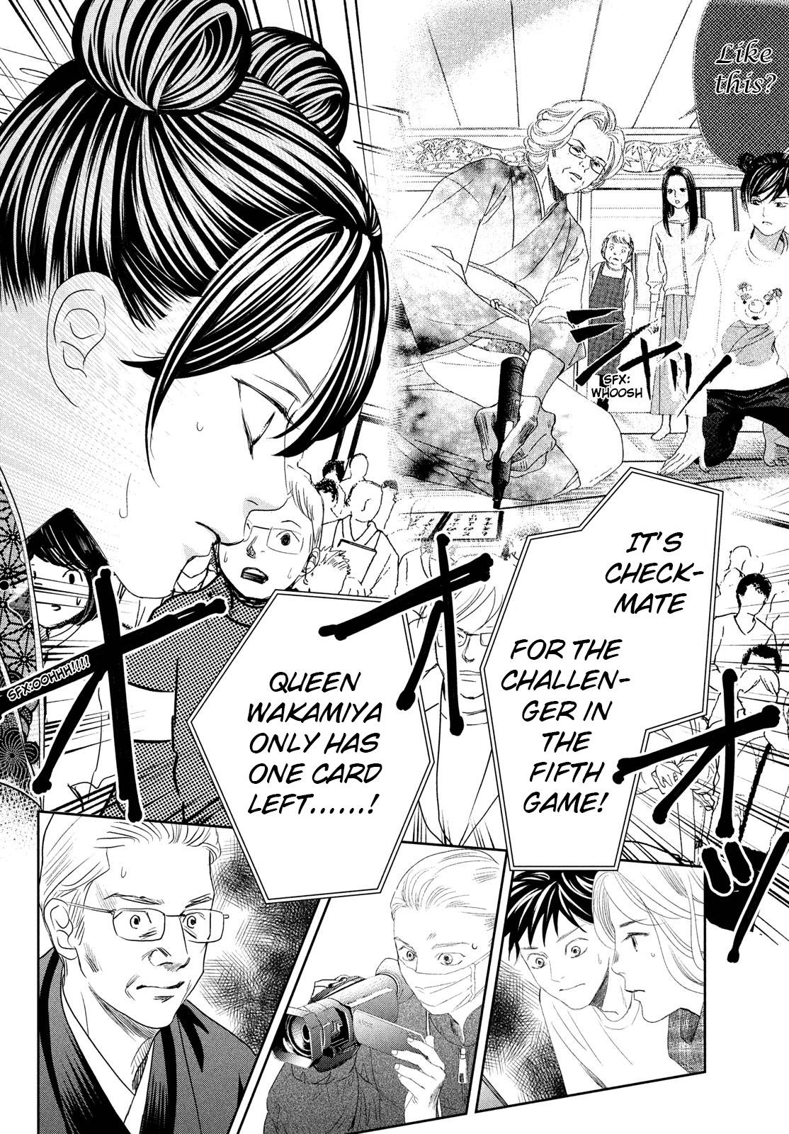 Chihayafuru chapter 245 page 28