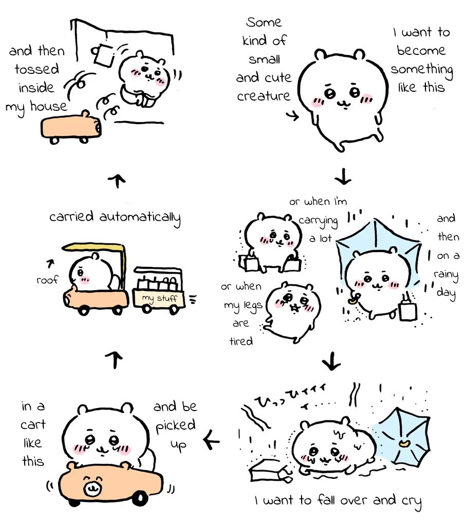 Chiikawa: Nanka Chiisakute Kawaii Yatsu chapter 1 page 8