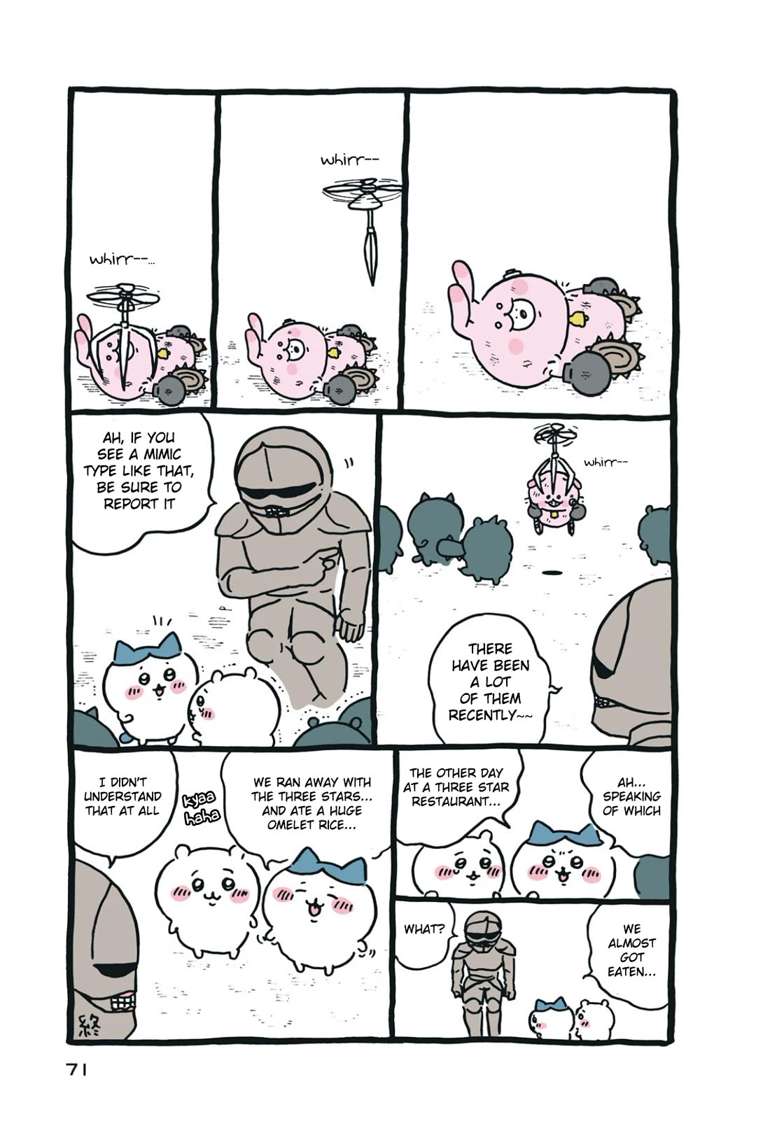 Chiikawa: Nanka Chiisakute Kawaii Yatsu chapter 27 page 3