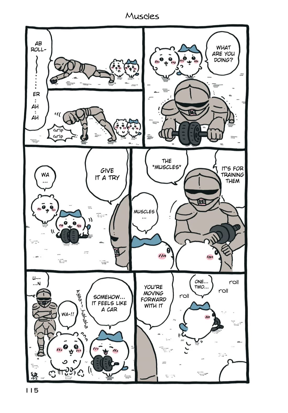 Chiikawa: Nanka Chiisakute Kawaii Yatsu chapter 54 page 3