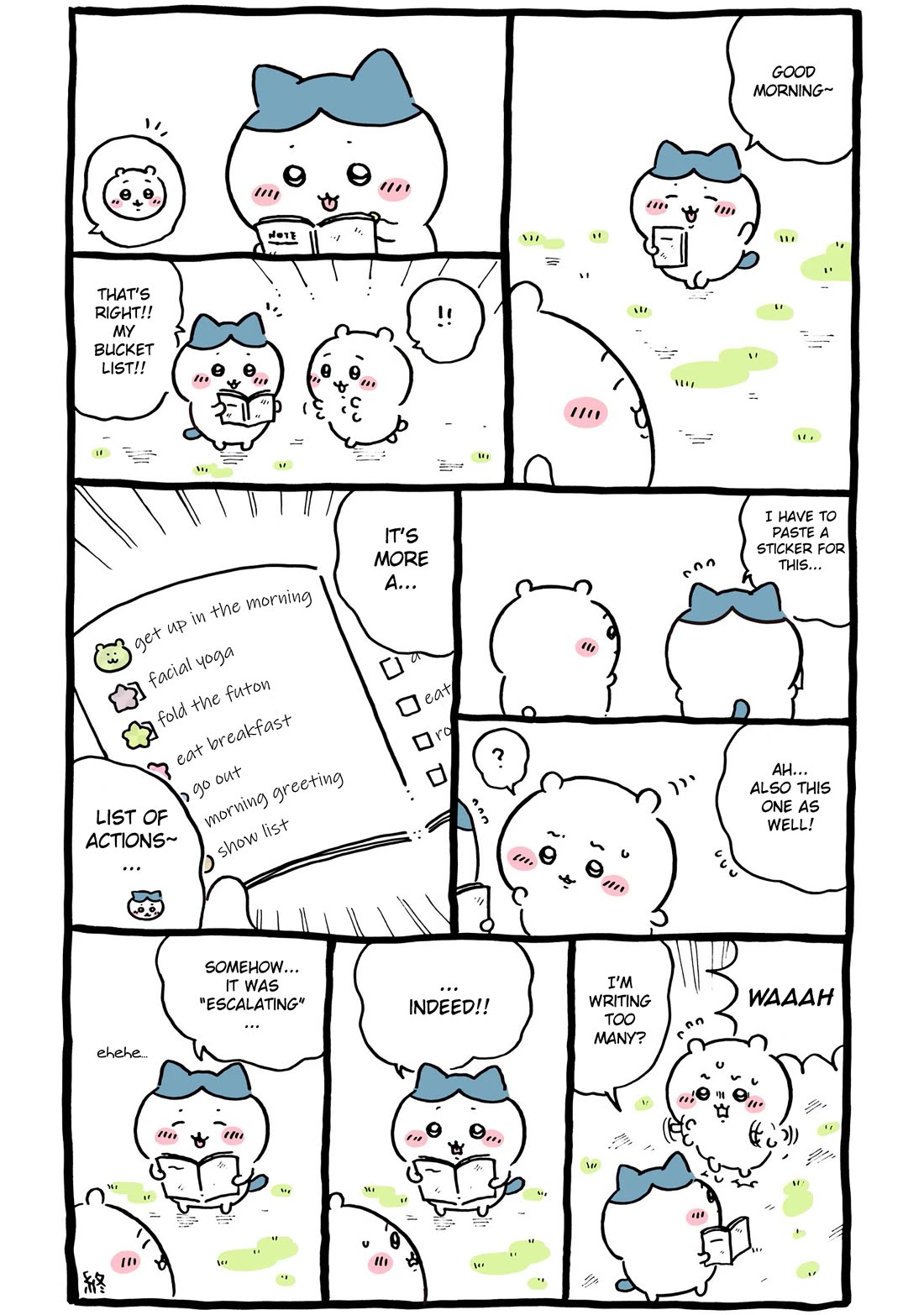 Chiikawa: Nanka Chiisakute Kawaii Yatsu chapter 96 page 3