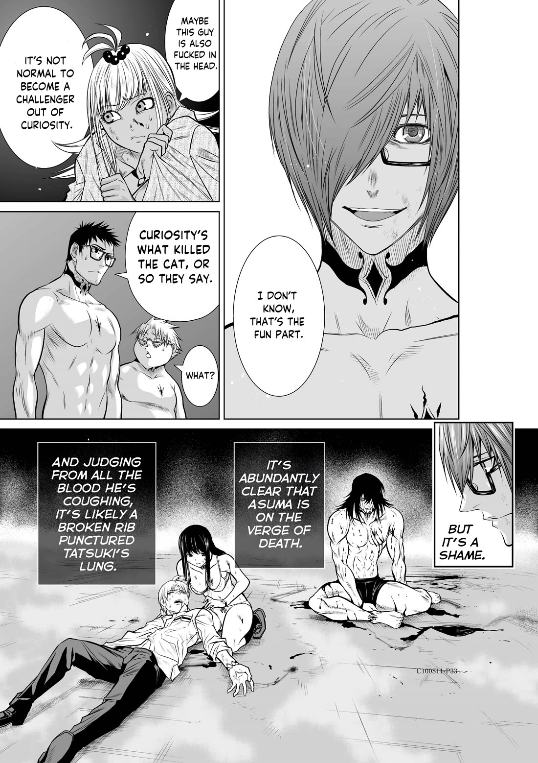 Chijou 100-kai chapter 11 page 33