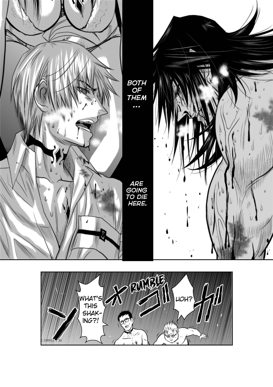 Chijou 100-kai chapter 11 page 34