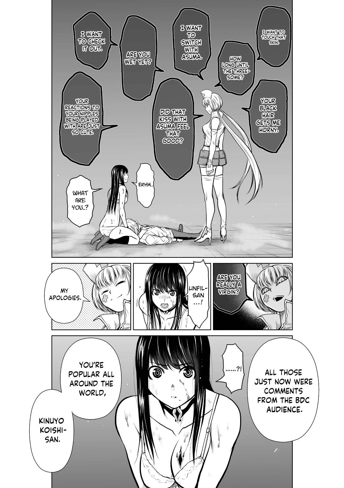 Chijou 100-kai chapter 12 page 33