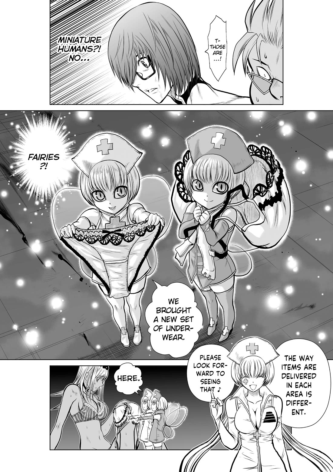 Chijou 100-kai chapter 13 page 8