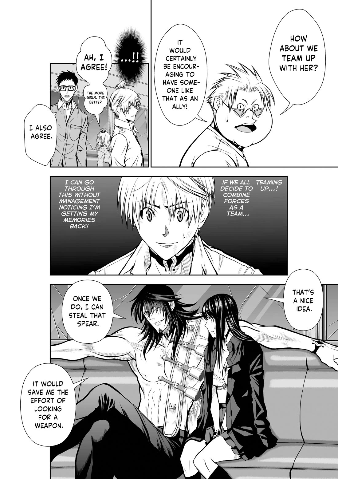 Chijou 100-kai chapter 21 page 4