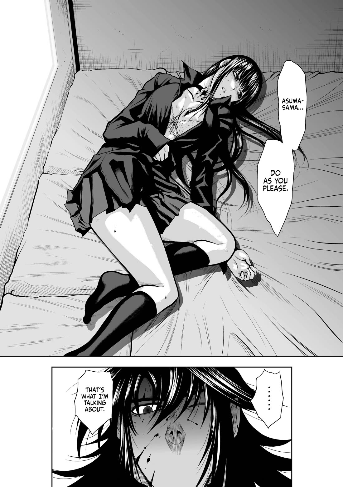 Chijou 100-kai chapter 30.2 page 22