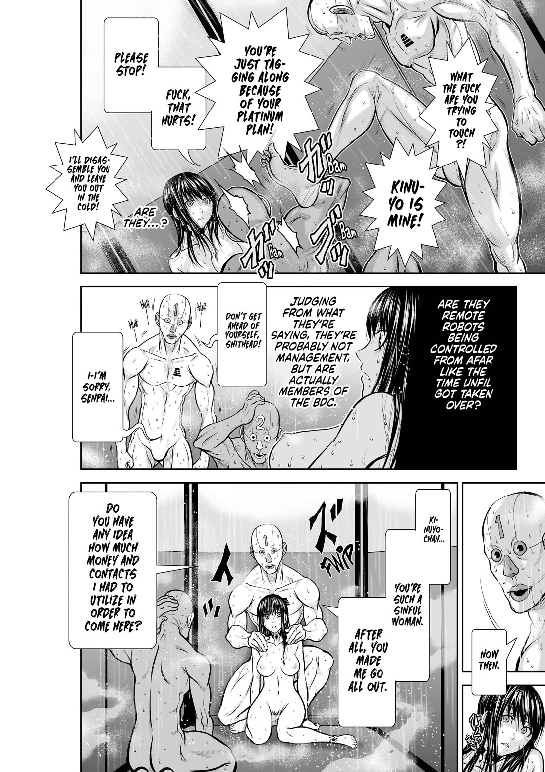 Chijou 100-kai chapter 30.3 page 12