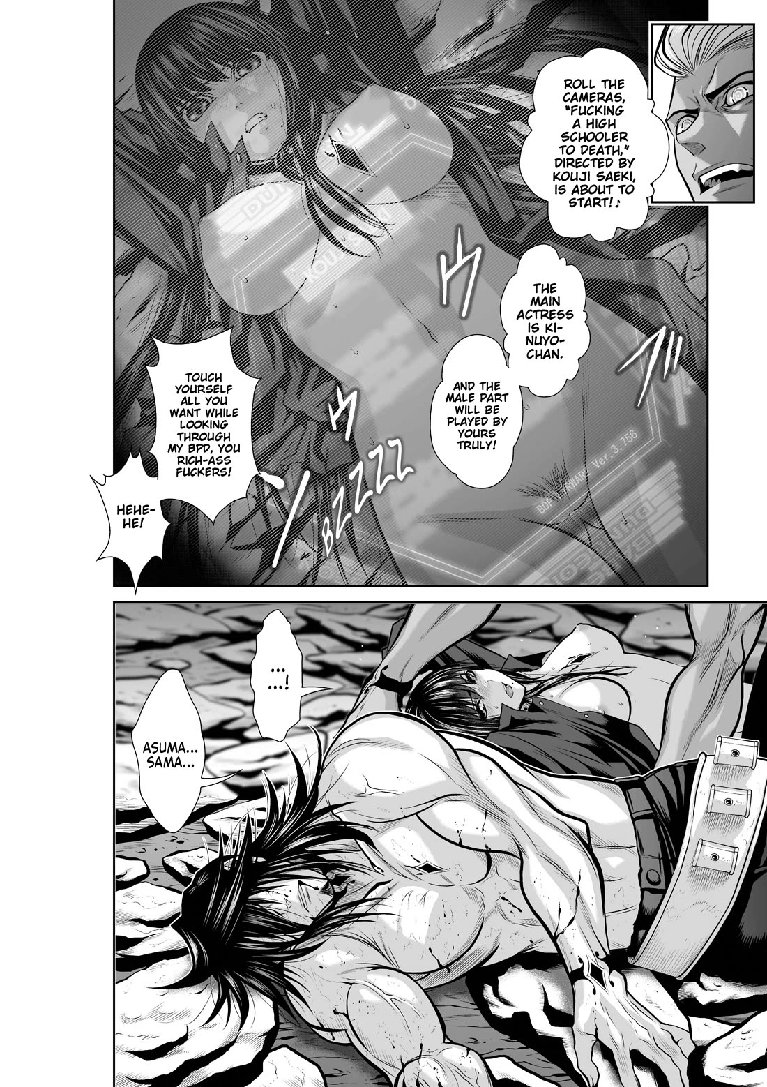 Chijou 100-kai chapter 38 page 16