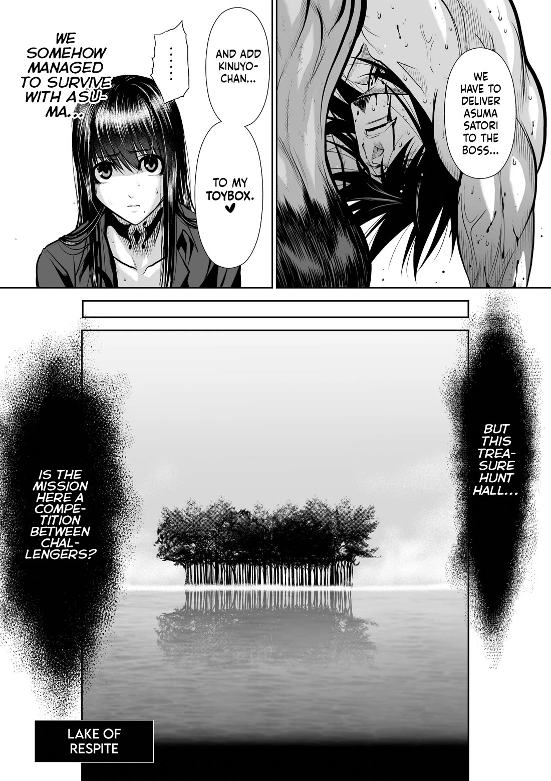 Chijou 100-kai chapter 38 page 59