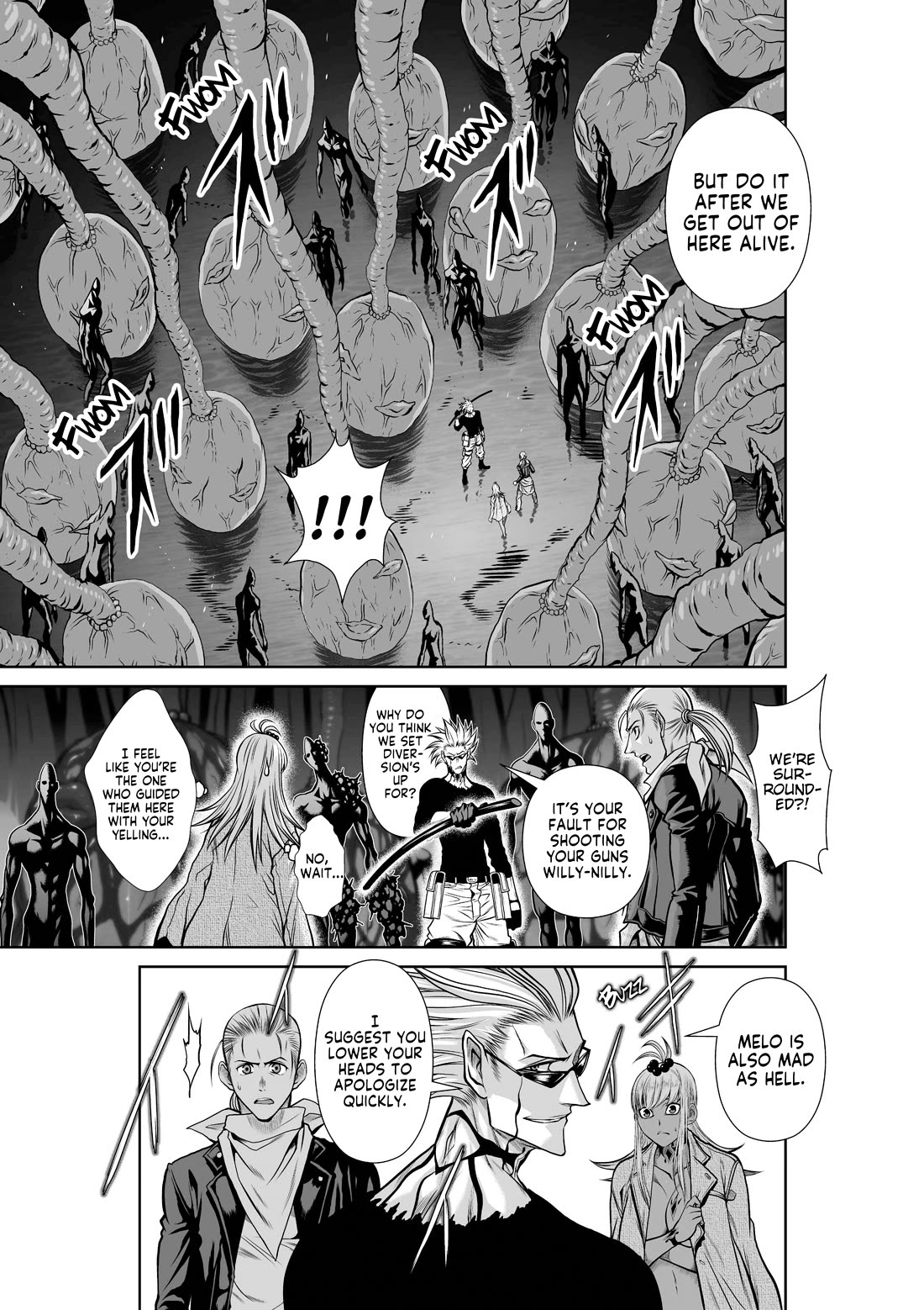 Chijou 100-kai chapter 39.2 page 10