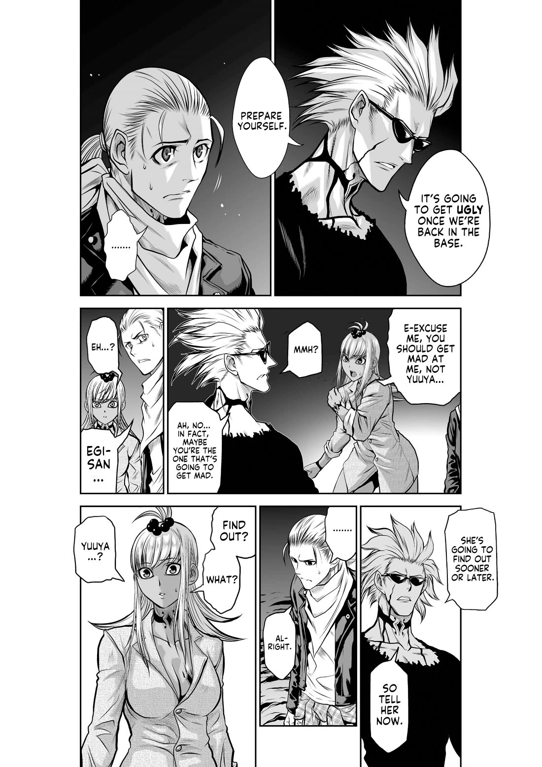 Chijou 100-kai chapter 39.2 page 19