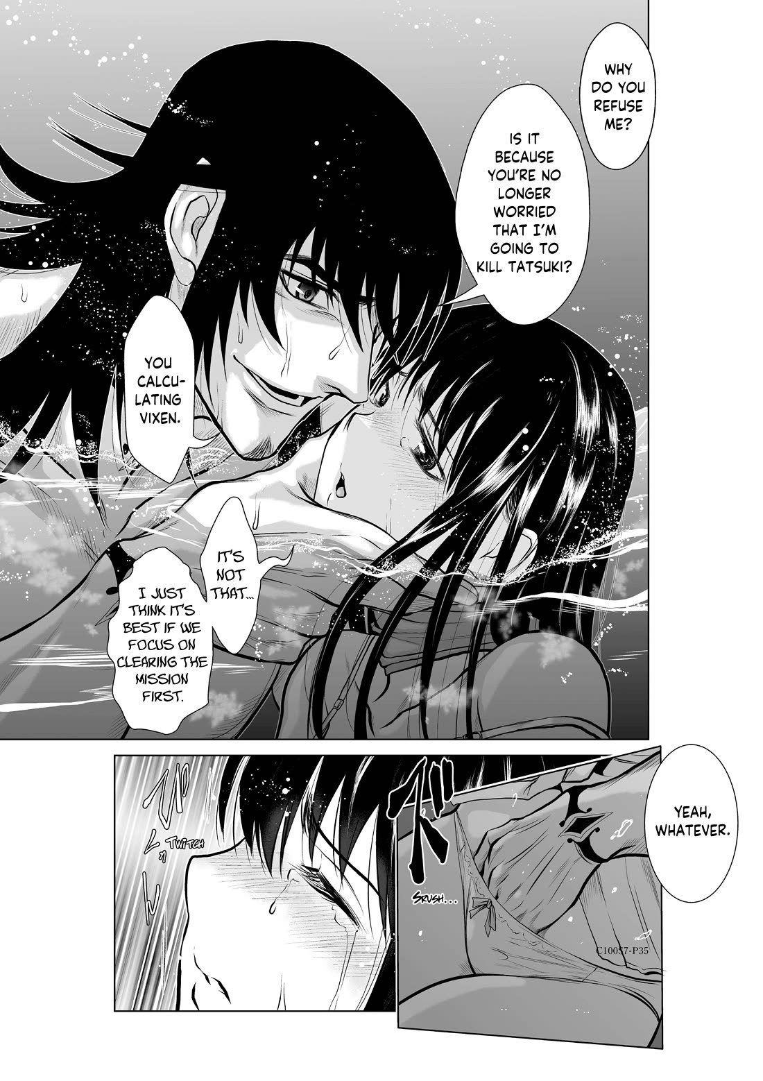 Chijou 100-kai chapter 7 page 35