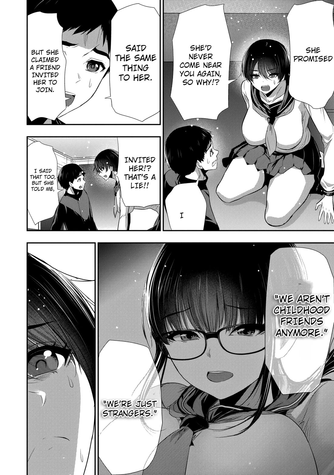 Childhood Friend and Girlfriend chapter 23 page 17
