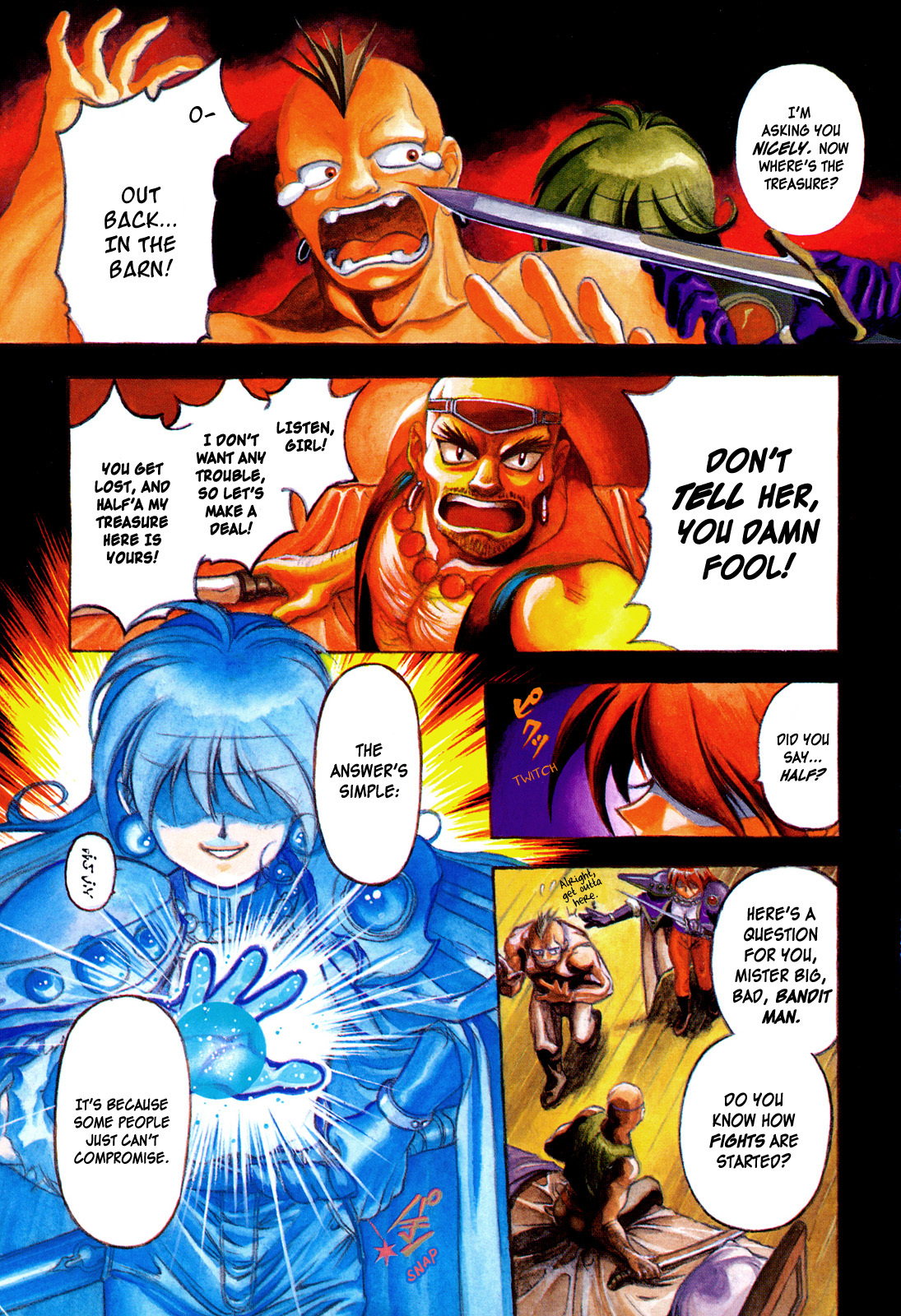 Choubaku Mahouden Slayers chapter 1 page 4