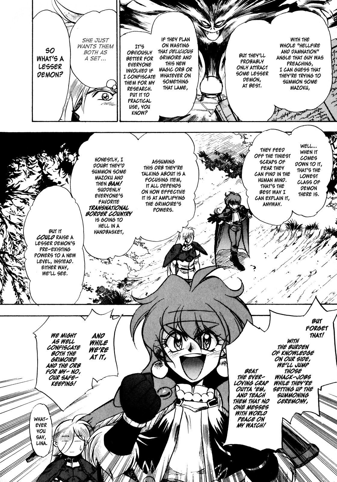 Choubaku Mahouden Slayers chapter 4 page 4