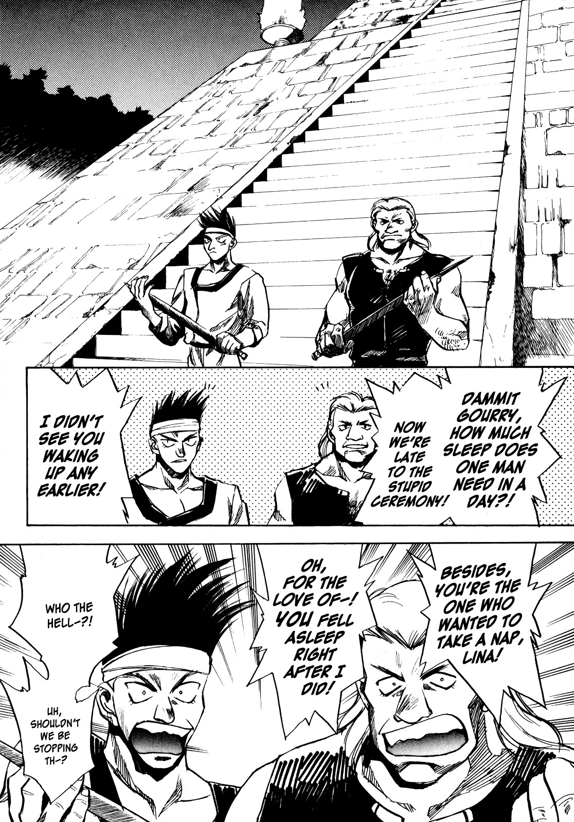 Choubaku Mahouden Slayers chapter 4 page 9