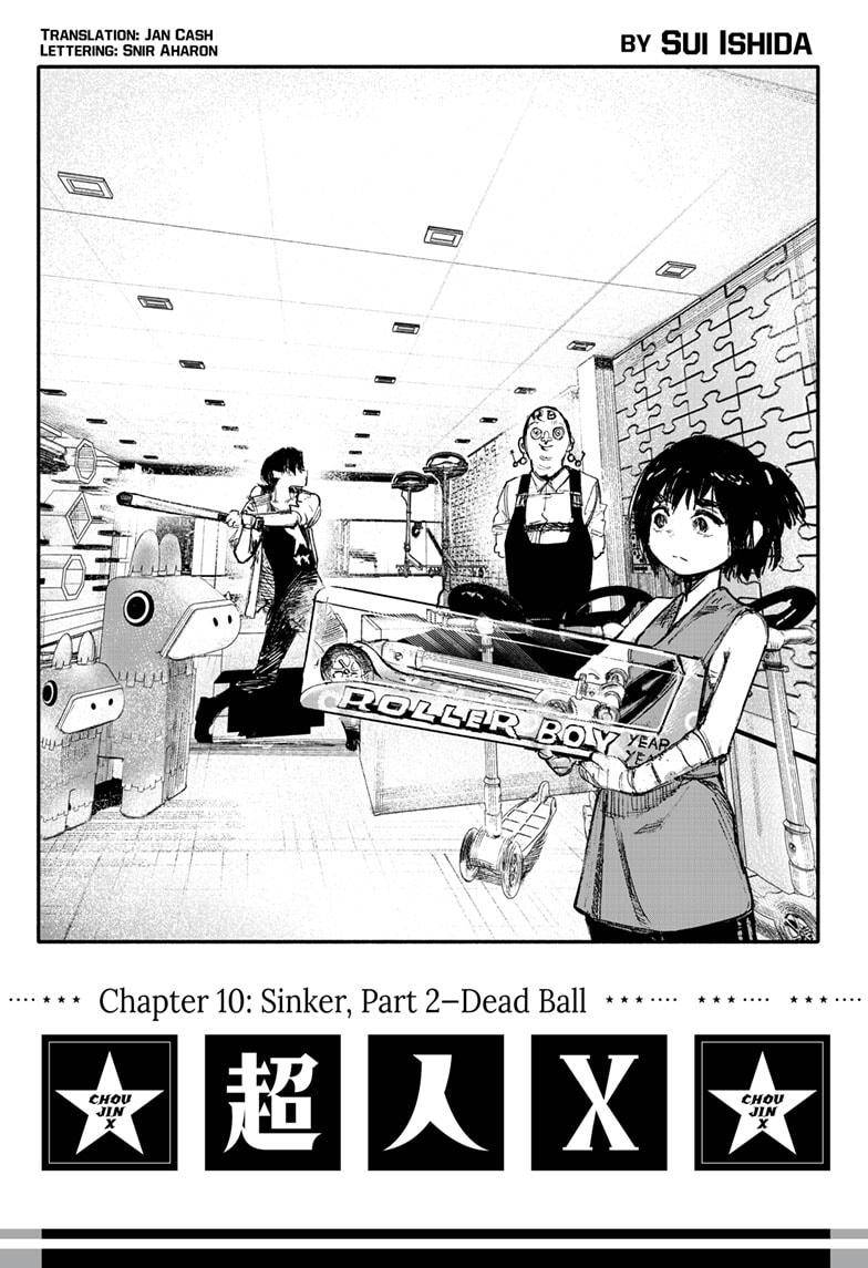 Choujin X chapter 10 page 1