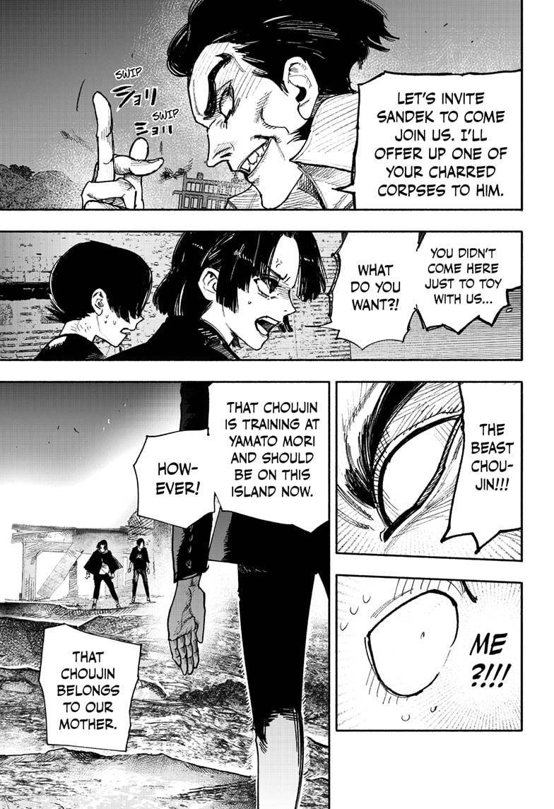 Choujin X chapter 28 page 19