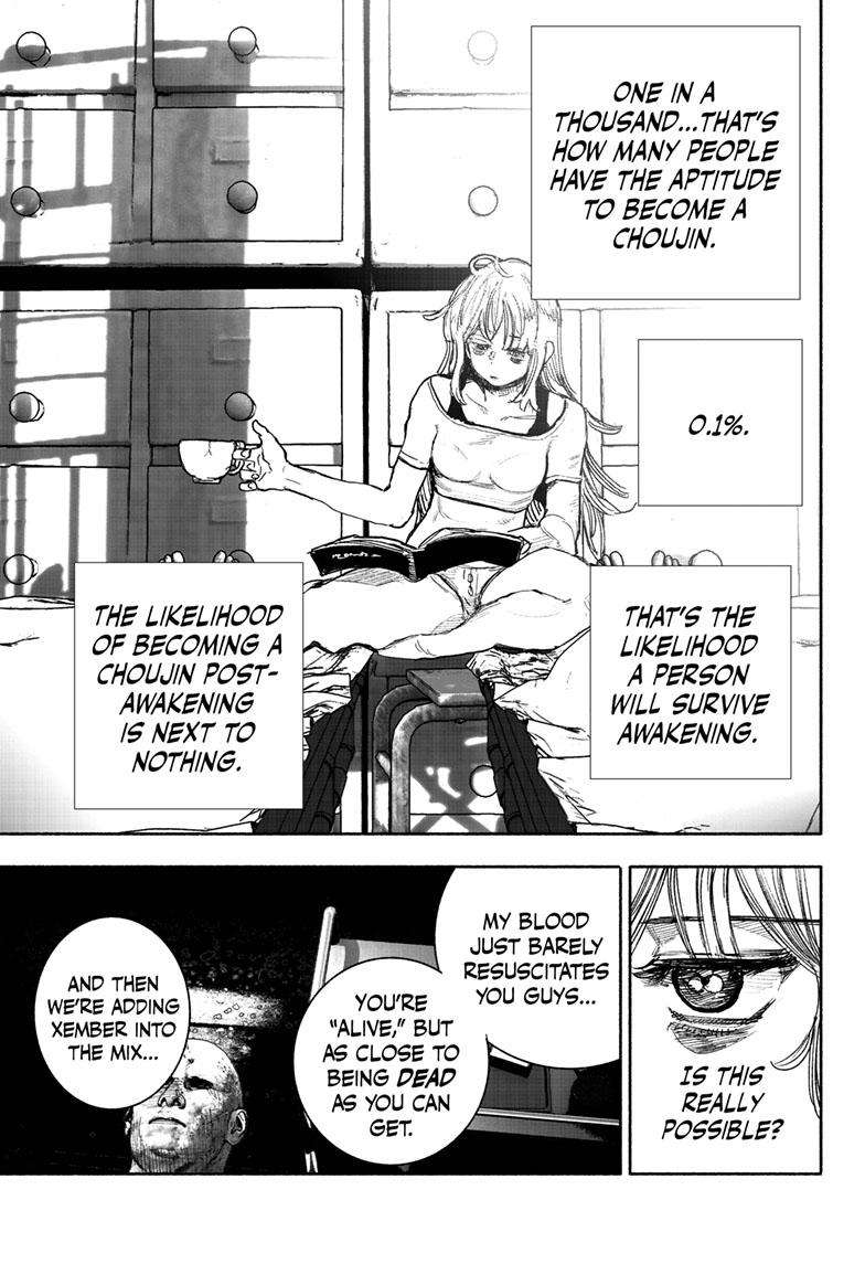 Choujin X chapter 40 page 23