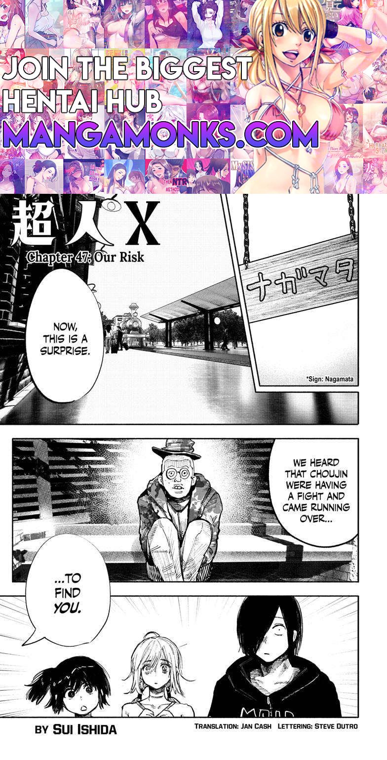 Choujin X chapter 47 page 1