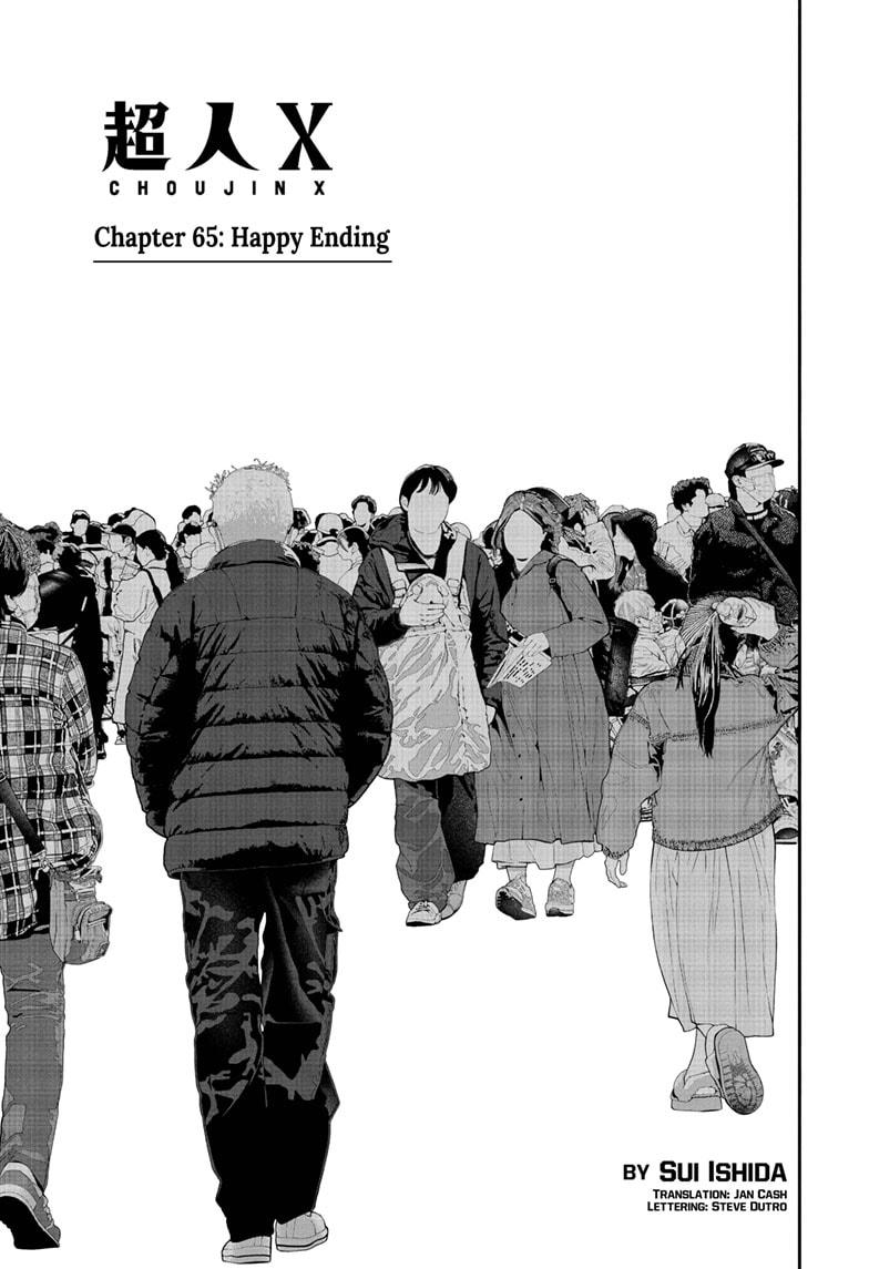 Choujin X chapter 65 page 1