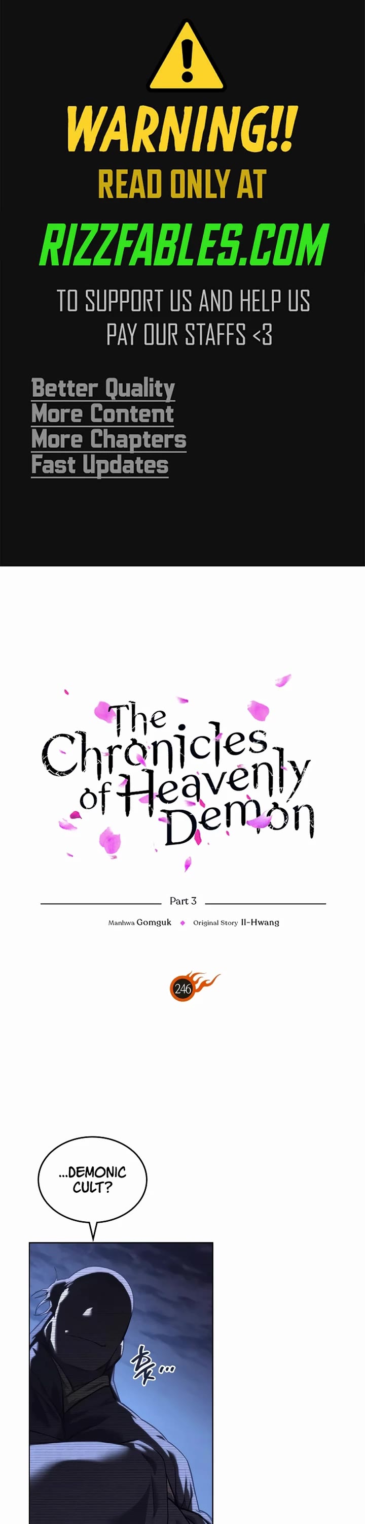 Chronicles of Heavenly Demon chapter 246 page 1