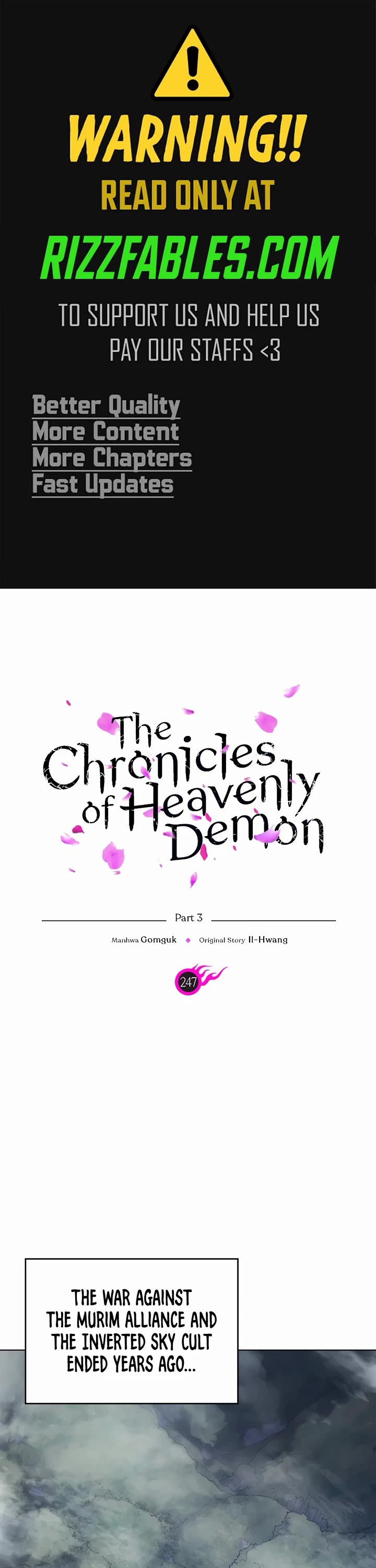 Chronicles of Heavenly Demon chapter 247 page 1